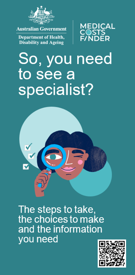 So you need to see a specialist?