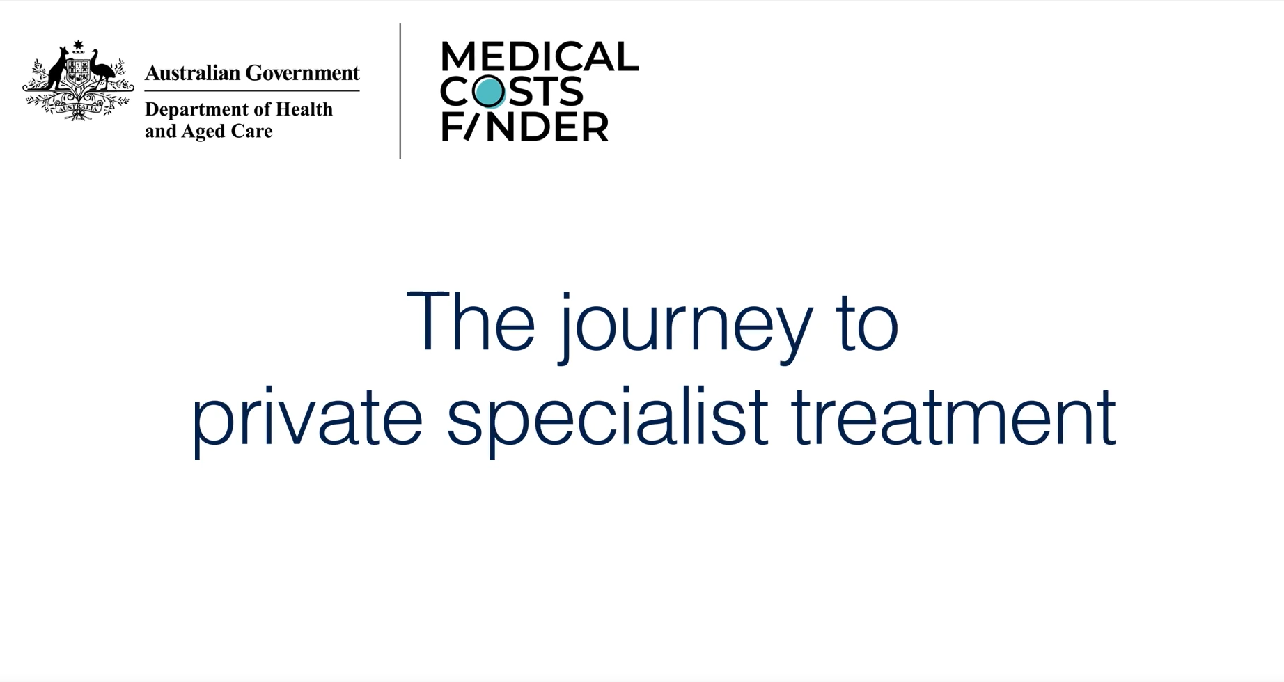 Typical journey to private specialist treatment